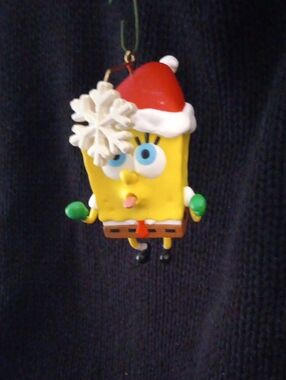 Nickelodeon Spongebob Squarepants Character Holiday Ornament for Kids